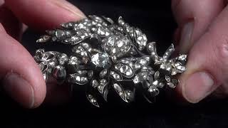 Experts voice  A Splendid Trembleuse Diamond Brooch at Auction  Venduehuis The Hague [upl. by Ailegna]