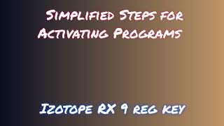 Download amp Install Izotope RX 9 Comprehensive Guide [upl. by Narib]