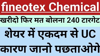 FCl chemical share latest news fineotex Chemical share today latest newsfCL chemicalstockmarket [upl. by Nepets]