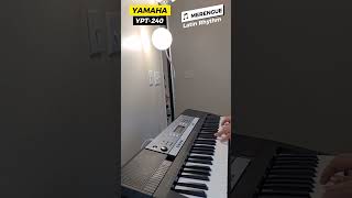 Yamaha YPT240  Piano Sound Test  Merengue Latin Rhythm piano pianosound merengue [upl. by Anirret178]