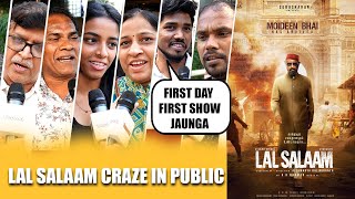 Upcoming Film LAL SALAAM Craze in Public  RajiniKanth  Vishnu Vishal [upl. by Irap444]