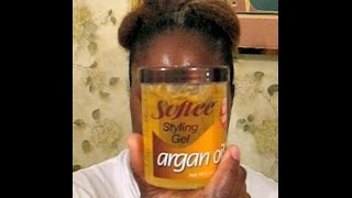 Softee Argan Oil Styling GelProduct Review [upl. by Ervin618]