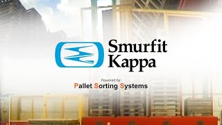 Pallet Sorting Systems BV  Smurfit Kappa The Netherlands [upl. by Argus520]