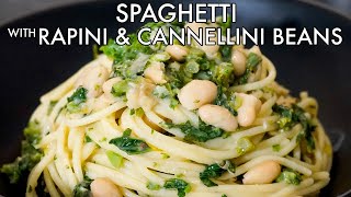 Rapini and Cannellini Bean Pasta [upl. by Alathia423]