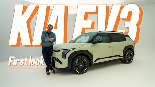 Kia EV 3  first look at the new baby SUV that set to storm the market [upl. by Hametaf]