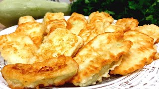 Кабачки в СУПЕР кляре на сковороде Не просто вкусно а ОЧЕНЬ Вкусно [upl. by Ballou]