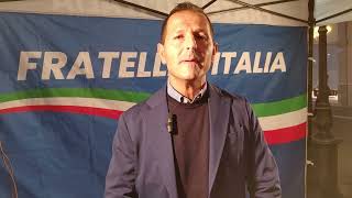 Festa del tesseramento di Fratelli dItalia intervista a Costanzo Della Porta [upl. by Elawalo976]