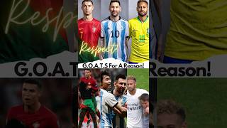 Ronaldo Messi Neymar Deserve Respect shorts [upl. by Anivid]