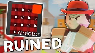 CREATOR SKIN Is RUINED… Roblox Arsenal [upl. by Analiese]