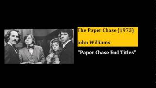 The Paper Chase End Titles soundtrack John Williams [upl. by Luz]