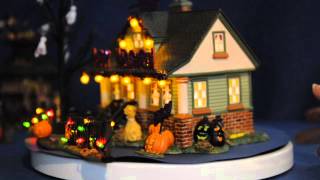 Dept 56  Halloween Village  1031 Trick or Treat Drive [upl. by Inajna]