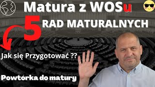 Matura z Wosu  Moje 5 Rad jak zacząć przygotowania do matury z wosu 📝👌 [upl. by Atina479]