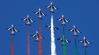 Frecce Tricolori RIAT 2022 Italian Air Force Worlds No1 Aerobatic Team [upl. by Aggappera]