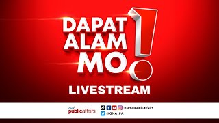 Dapat Alam Mo Livestream September 2 2024  Replay [upl. by Eixor]