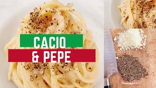 Cacio e Pepe recipe  Italian must try pasta Easy recipe [upl. by Attegroeg35]