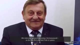 Retired Polish Astronaut Says Earth is Flat [upl. by Hanyaz]