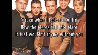 Westlife  Written in the stars Lyrics [upl. by Kallman]