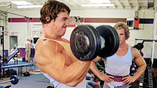 ARNOLD SCHWARZENEGGER KILLER BICEPS TRICEPS amp FOREARMS EXERCISES ARMS DAY WORKOUT ROUTINE FULL [upl. by Haidedej]