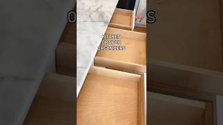 Affordable Kitchen Drawer Organizers that look custom kitchendesign kitchenorganization [upl. by Nonnairb278]