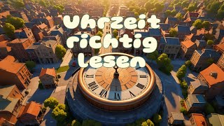 🕰️ Wie liest man eigentlich die Uhrzeit ab ⏰ [upl. by Zednanreh640]