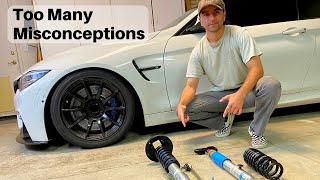 The Hard TRUTH About Running Coilovers On Your Sports Car [upl. by Epillihp5]