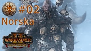 TWW2 Mortal Empires  Norska 02  Hon na Trolla [upl. by Sukey]