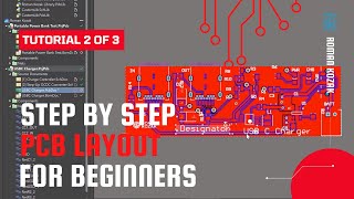 Step by Step Tutorial 2 for Altium Printed Circuit Board Layout [upl. by Aicil]