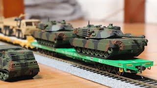 Roco Minitanks HO Scale Military Train Unboxing [upl. by Deehahs]