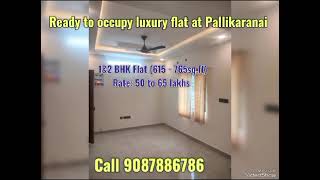 Ready to occupy luxury flat at Pallikaranai [upl. by Pena]