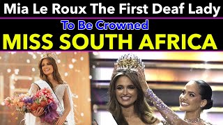 First deaf Miss South Africa crowned after divisive competition [upl. by Hey933]