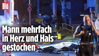 MesserAttacke auf 31Jährigen in Solingen [upl. by Isaak]