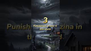 3 punishment of zina in this world🥵ytshortsvideosislamicvideosislamytshorts [upl. by Adelric]