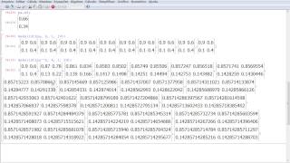 matrizes em wxmaxima [upl. by Rowell]