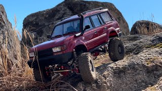 Wpl C54 116 Land Cruiser RC Epic Crawling And Off Roading In The Eastern Sierras [upl. by Aliber]