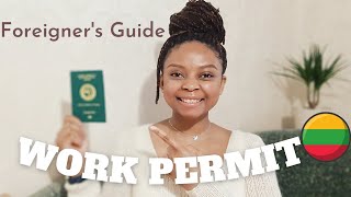 HOW TO GET A WORK PERMIT IN LITHUANIA [upl. by Cletus]