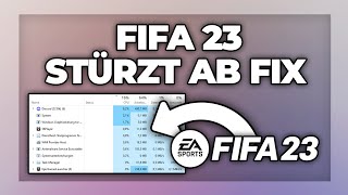 Fifa 23 Crash  stürtzt ab  Fehlerbehebung  Problemlösung  Crash Fix [upl. by Assirralc]