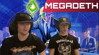 YOUNG METALHEADS REACT TO MEGADETH  TAKE NO PRISONERS [upl. by Vorster796]