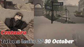 All Talona leaks 2730 October [upl. by Tien]