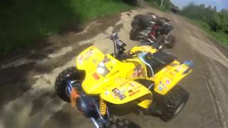 SMC Barossa 250cc  water driving  quad washing [upl. by Hourihan]