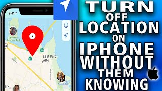 How to Turn off Location on iPhone without them knowing simple [upl. by Kleper]