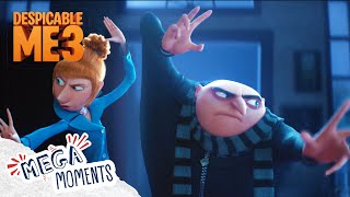 Gru and Lucys Unexpected Surprise 🥳🎉  Despicable Me 3  Movie Moments  Mega Moments [upl. by Windsor140]