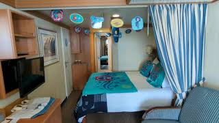 Disney Fantasy Deluxe Verandah Cabin 10504 [upl. by Sivolc]