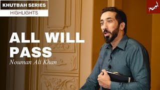 Beyond Joy amp Struggle  Khutbah Highlight  Nouman Ali Khan [upl. by Ayekam425]