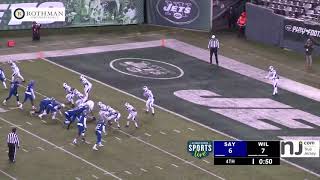 SayrevilleWilliamstown Highlight 10  A new Miracle at the Meadowlands [upl. by Sheeree]