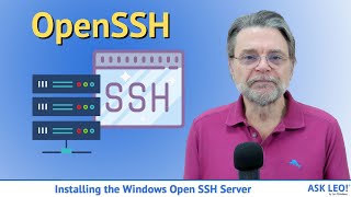 Installing the Windows Open SSH Server [upl. by Anelav]