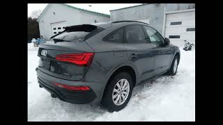 WA14AAFY8P2130764 AUDI Q5 SPORTBACK 2023 Gray [upl. by Nellahs]