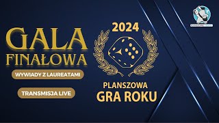 Planszowa Gra Roku 2024  Wywiady z Laureatami i Organizatorami Konkursu  Live [upl. by Savanna934]