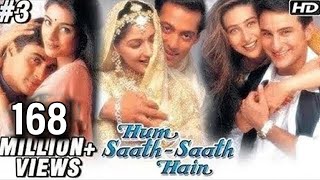 Sonali Bendre Comforts Salman Khan  Best Romantic Scene  Hum Saath Saath Hain [upl. by Eisele597]