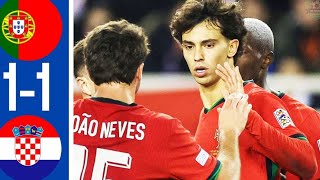 Croatia vs Portugal 11 Highlights ALL GOLE GULL GD Nations League [upl. by Zephaniah728]