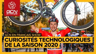 Les curiosités technologiques qui ont marqué la saison cycliste sur route  GCN en Français Show n16 [upl. by Hume]